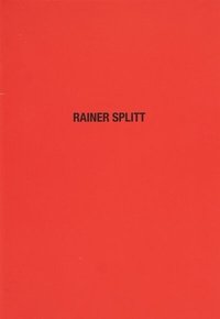 Enlarge image Cover: Rainer Splitt - Kunstverein Ruhr