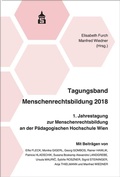 Cover: Tagungsband Menschenrechtsbildung 2018 - Schneider Hohengehren