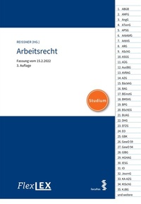 Abbildung von: FlexLex Arbeitsrecht │Studium - Facultas / FlexLEX