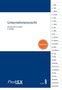 Abbildung von: FlexLex Unternehmensrecht | Studium - Facultas / FlexLEX
