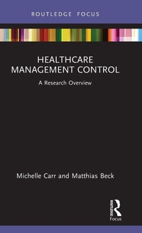 Enlarge image Cover: Healthcare Management Control - Routledge