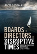 Cover: Boards of Directors in Disruptive Times - Cambridge University Press