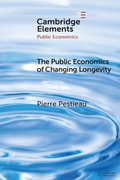 Cover: The Public Economics of Changing Longevity - Cambridge University Press