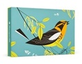 Cover: Charley Harper: Blackburnian Warbler Small Boxed Cards - Pomegranate Communications