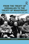 Cover: From the Treaty of Versailles to the Treaty of Maastricht - Routledge