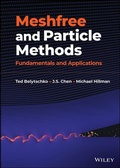 Cover: Meshfree and Particle Methods - Wiley