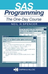 Enlarge image Cover: SAS Programming - Chapman & Hall/CRC