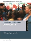 Cover: Understanding Community - Policy Press