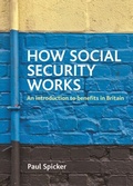Cover: How social security works - Policy Press