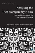Cover: Analysing the Trust-Transparency Nexus - Policy Press