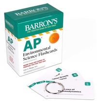 Enlarge image Cover: AP Environmental Science Flashcards, Fourth Edition: Up-to-Date Review + Sorting Ring for Custom Study - Kaplan Publishing