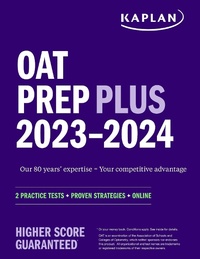 Abbildung von: OAT Prep Plus 2023-2024 - Kaplan Test Prep