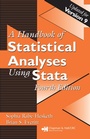Cover: Handbook of Statistical Analyses Using Stata - Chapman and Hall