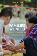 Cover: Families We Need - Rutgers University Press