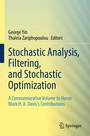 Cover: Stochastic Analysis, Filtering, and Stochastic Optimization - Springer