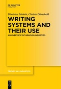 Cover: Writing Systems and Their Use - De Gruyter Mouton