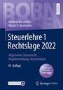Bild: Steuerlehre 1 Rechtslage 2022 - Springer Gabler