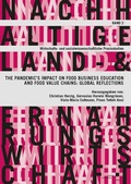 Cover: The pandemic's impact on food business education and food value chains: global reflections - Kassel University Press