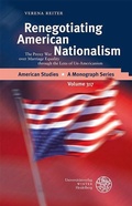 Cover: Renegotiating American Nationalism - Universit&auml;tsverlag Winter