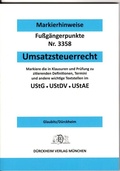 Cover: UMSATZSTEUERRECHT D&uuml;rckheim-Markierhinweise/Fu&szlig;g&auml;ngerpunkte f&uuml;r das Steuerberaterexamen - D&uuml;rckheim Verlag