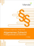 Cover: Allgemeines Zollrecht - Mendel