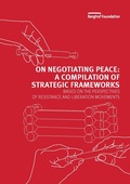 Cover: On negotiating peace: A compilation of strategic frameworks - Berghof Foundation