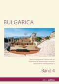 Cover: BULGARICA 4 - Akademische Verlagsgemeinschaft M&uuml;nchen