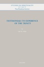 Cover: Testimonials to Experience of the Trinity - Peeters Publishers