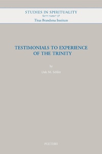 Enlarge image Cover: Testimonials to Experience of the Trinity - Peeters Publishers