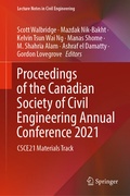 Cover: Proceedings of the Canadian Society of Civil Engineering Annual Conference 2021 - Springer