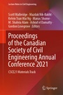 Cover: Proceedings of the Canadian Society of Civil Engineering Annual Conference 2021 - Springer