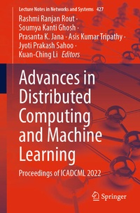 Enlarge image Cover: Advances in Distributed Computing and Machine Learning - Springer