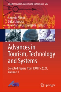 Enlarge image Cover: Advances in Tourism, Technology and Systems - Springer