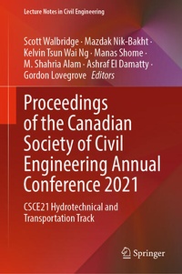 Enlarge image Cover: Proceedings of the Canadian Society of Civil Engineering Annual Conference 2021 - Springer