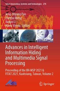 Enlarge image Cover: Advances in Intelligent Information Hiding and Multimedia Signal Processing - Springer