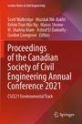 Cover: Proceedings of the Canadian Society of Civil Engineering Annual Conference 2021 - Springer