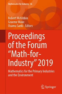 Enlarge image Cover: Proceedings of the Forum "Math-for-Industry" 2019 - Springer
