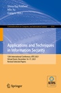 Cover: Applications and Techniques in Information Security - Springer