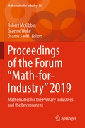 Cover: Proceedings of the Forum "Math-for-Industry" 2019 - Springer