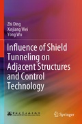 Cover: Influence of Shield Tunneling on Adjacent Structures and Control Technology - Springer