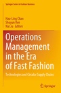 Cover: Operations Management in the Era of Fast Fashion - Springer