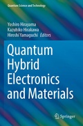 Cover: Quantum Hybrid Electronics and Materials - Springer