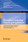 Cover: Bio-Inspired Computing: Theories and Applications - Springer