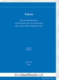 Cover: Thetis 26 (2021) - Harrassowitz Verlag