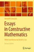 Cover: Essays in Constructive Mathematics - Springer
