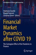Cover: Financial Market Dynamics after COVID 19 - Springer