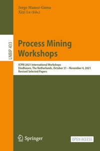 Enlarge image Cover: Process Mining Workshops - Springer