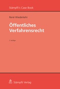 Cover: &Ouml;ffentliches Verfahrensrecht - St&auml;mpfli Verlag