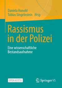 Enlarge image Cover: Rassismus in der Polizei - Springer VS
