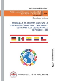 Abbildung von: Desarrollo de competencias para la transformación hacia el cumplimiento de los objetivos del desarrollo sostenible - ODS - Cuvillier Verlag